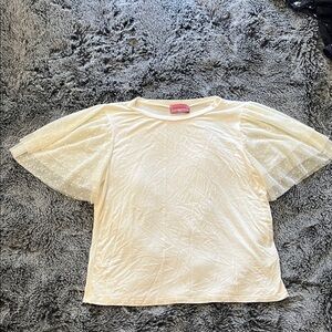 Ragdoll Cream Top with Pink Label